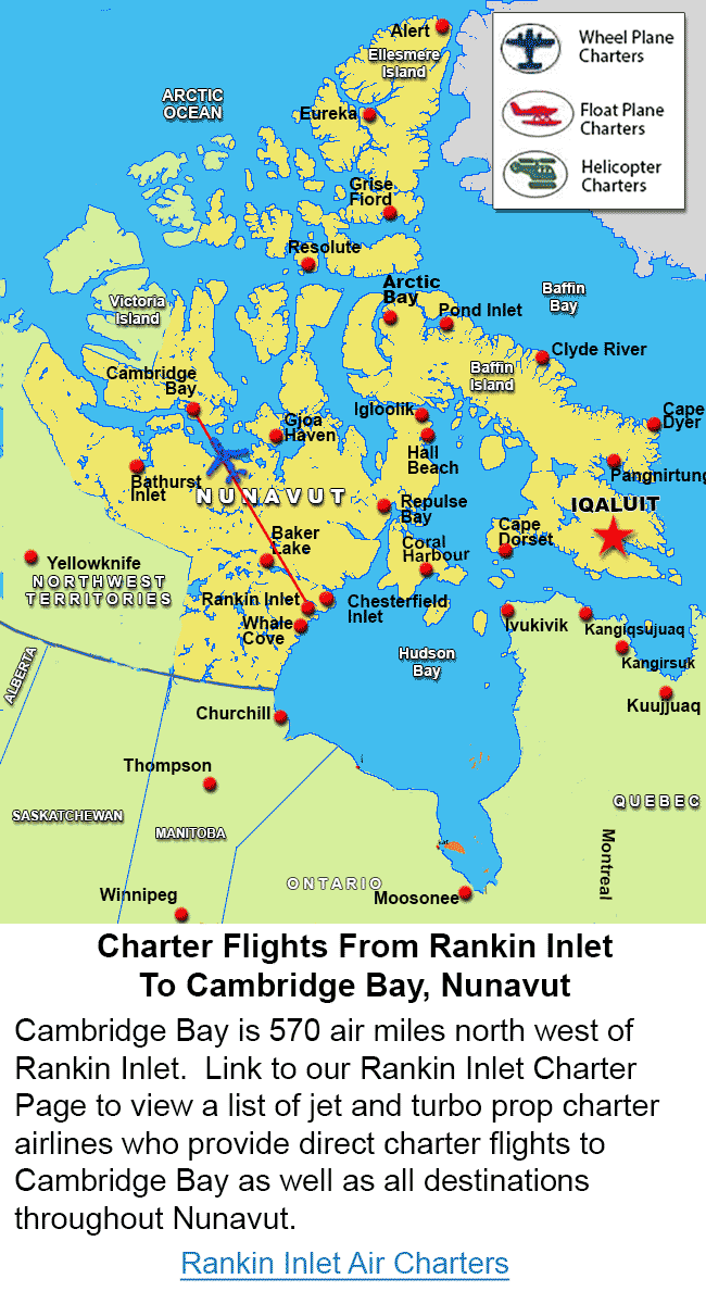 Fly Direct from Rankin Inlet